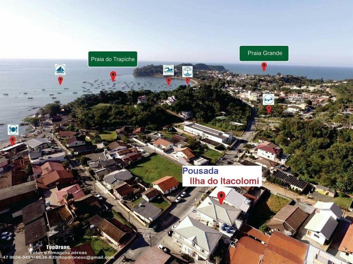 Pousada Ilha Do Itacolomi Penha  Exterior foto